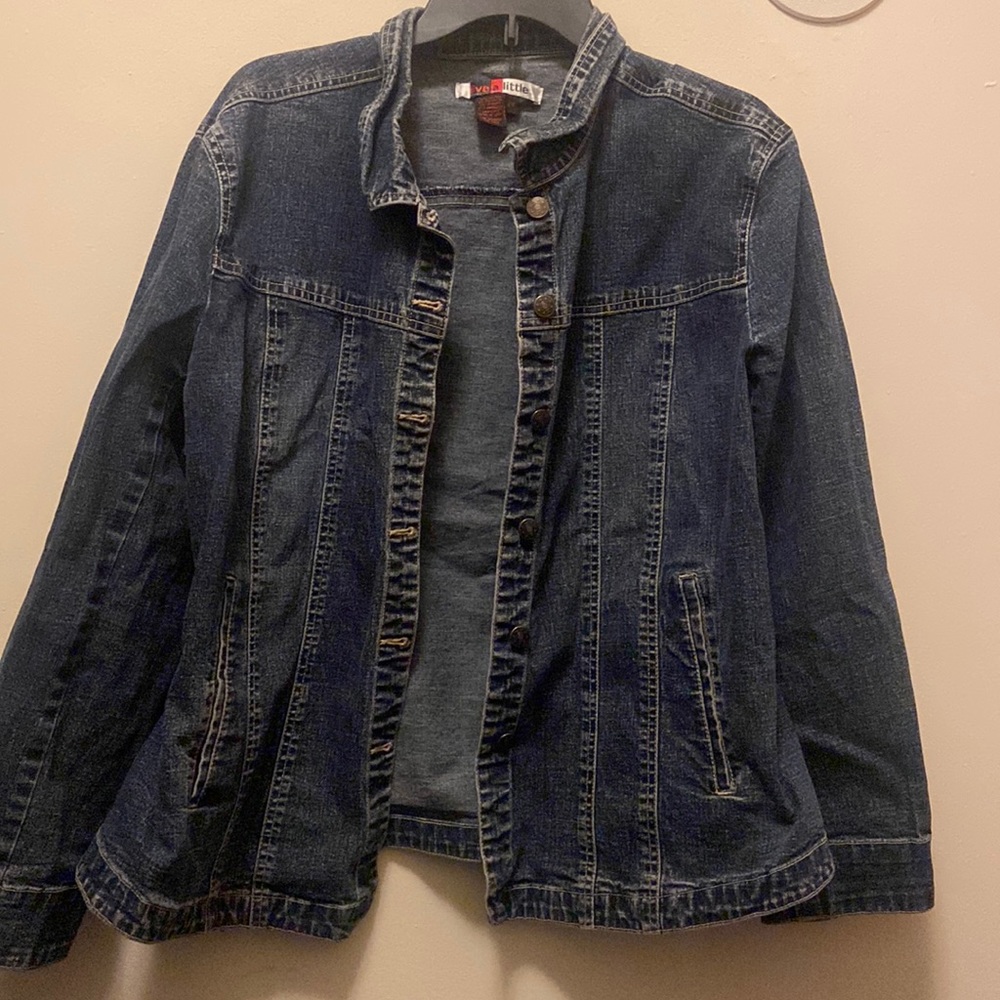 Live a little jean jacket